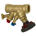 Balancing valve stad 40 female 12 drain