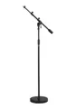 TAMA Iron Works Studio Series Round Base Telescoping Boom Microphone Stand (MS736RBK)