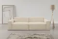 WERK2 Sofa Zeus 3-Sitzer, B/T: 256/105 cm, Big-Sofa, modern & bequem, Curvy Trend 3-Sitzer mit urbaner Optik