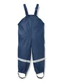 Playshoes Matschhose Regenlatzhose Ungefüttert Unisex Kinder Wind- und wasserdichte Regenhose Regenbekleidung, Marine, 98