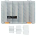Savage Gear Köderbox Lurebox Smoke 27,5x18x4,5cm, Kunstköderbox, Angelbox, Kiste