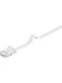 Pro LAN CAT 6 Flat U/UTP - Weiß - 1m