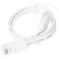 Goobay CAT 6 Flach-Patchkabel, U/UTP, weiß