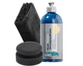 Koch Chemie Shine Speed Polish 500ml Auto Handpolitur Set Schwamm Tuch Autopolitur, Hochglanz-Politur, Finish, Polierschwamm, Poliertuch, Autopolitur