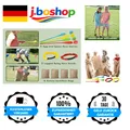 Ostern Spiel Set 4 Spieler Rasen Spiele Eier Löffel Rennen