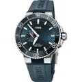 Oris Aquis Small Second, Date 01 743 7733 4155-07 4 24 69EB - blau - 45.5mm