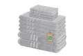 Lavea Handtuch Set Elena, Duschtücher, Handtücher, Gästetücher, Waschhandschuhe, 100% Baumwolle (Set, 10-St), Frottierserie, weich & saugstark, pflegeleicht, 500 g/m² Frottier