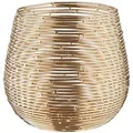 Butlers Teelichthalter, Gold, Metall, 13 cm, Dekoration, Kerzen & Zubehör, Teelichthalter