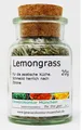 Lemongrass, Zitronengras getrocknet 20g Glas Gewürzkontor München