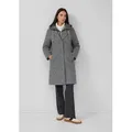 s.Oliver Wintermantel Outdoor-Mantel Mantel aus Wollmix mit herausnehmbarem Steppeinsatz grau M (38)