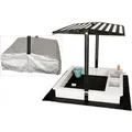 WONDERMAKE Design Sandkasten mit Dach solarca1