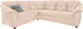 sit&more Ecksofa Savona L-Form, B: 262 cm, optional Bettfunktion, Federkern