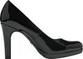 Tamaris Damen Pumps Plateau High Heel Blockabsatz 1-22426-41, Größe:40 EU, Farbe:Schwarz