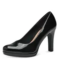 Tamaris Damen Pumps mit Blockabsatz, schwarz, 40 EU