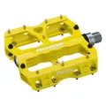 Reverse Escape Flat Fahrrad Pedal gelb