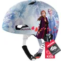 ALPINA Hackney - Leichter, Bruchfester & Optimal Klimatisierter Fahrradhelm für Kinder, Mit Nachrüstbarem LED für Gute Sichtbarkeit, Frozen II, S (47-51 cm)
