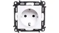 VALENA LIFE gniazdo 2 P+Z z przesłoną, białe 16 A – 250 V, 753120