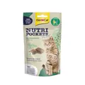 GimCat Nutri Pockets Insekt & Katzenminze - Knuspriger Katzensnack mit funktionalen Inhaltsstoffen - 1 Beutel (1 x 60 g)