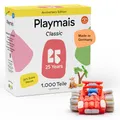 Playmais Anniversary Box 2025 | 1000 Teile | Bastelset | natürliches Spielzeug | inkl. Schwämmchen, Bastelmesser | vegan, verantwortungsvoll & sicher für Kinder & Umwelt | ab 3 Jahren