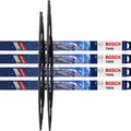4x Scheibenwischer Wischblatt 3397001539 650mm/550mm SET BOSCH 539