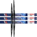 3x Scheibenwischer Wischblatt 3397001539 650mm/550mm SET BOSCH 539