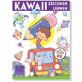 Kawaii zeichnen lernen – über 500 Motive malen lernen: süße Dinge & süße Tiere zeichnen - Kawaii Malbuch: süße Sachen & süße Tiere Zeichenbuch - Kawaii Kinder Malbuch