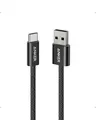Anker Zolo USB C Kabel, [1 Stück 1m] 3.1A USB auf USB C Kabel, nahtlose CarPlay-Verbindung, geflochtenes USB-C Ladekabel für iPhone 17 Pro Max/16/15 Serie, Samsung Galaxy S25/S24, MacBook Pro/Air