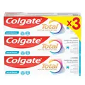 COLGATE - Total Active Prevention Pflege Zahnschmelz 24 Stunden – schützt den Zahnschmelz und hilft bei der Vorbeugung von Mundproblemen – 3 x 75 ml