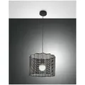 Fabas Luce Glicine Pendelleuchte E27 1X60W schwarz