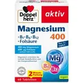 Doppelherz aktiv Magnesium 400 mg + B1 + B6 + B12 + Folsäure 60 St