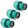 3x Filter Ersatz-Filter für Dyson V12 Detect Slim Absolute Ersatzfilter HEPA