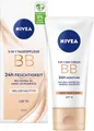 Nivea 5in1 Tagespflege BB Creme LSF15 Hell Jojobaöl 50ml Gesichtscreme Getönt