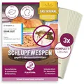 Plantura Schlupfwespen gegen Lebensmittelmotten, Komplett-Lösung mit 9 Karten (3 Karten à 3 Lieferungen) - hochwirksame & nachhaltige Bekämpfung, Alternative zu Mottenkugeln
