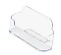 DEFLECTO 70101 Visitenkartenhalter 1 Fach transparent
