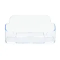 Deflecto Single-pocket Desktop Business Card Holder - Clear Clear 19200