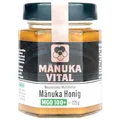 Manuka Vital MGO 100+ Manuka Honig (225g) - 100% Echter Premium Manukahonig aus Neuseeland mit Zertifiziertem Methylglyoxal Gehalt - Original