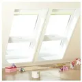 VELUX Dachfenster Lichtlösung QUARTETT Kunststoff ENERGIE PLUS weiß Fenster, 114x140/92 cm (SK08)