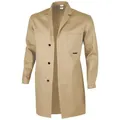 Qualitex Workwear Arbeitsjacke Berufsmantel "classic" khaki, Gr. 46 46