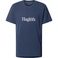 Haglöfs Herren Outsiders T-Shirt (Größe M, blau)