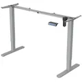 Svita Schreibtischgestell, Grau, Metall, 135x118x58.5 cm, Arbeitszimmer, Schreibtische, Bürotischgestell