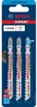 Bosch Stichsägeblatt Hardwood Fast T 144 DHM 3tlg. 2608900541