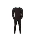 Planam 2215 180 G/M² Unterwäsche- und Thermoset - Optimale Sicherheit und Komfort - Farbe: Schwarz/Black - Größe: 52