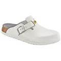 Birkenstock ESD-Clog Boston, weiß, Größe 37, schmal, 0 g