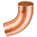 Rohrbogen 72° Grömo mit Einzug, Kupfer, verschiedene Größen (Ausführung: Ø 120mm)