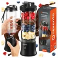 REVENTO Vita Tragbarer Mixer 600ml – Kabelloser Standmixer 6 Edelstahlklingen