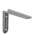 10910-00025= Metall Konsole Arena 120x170mm weißalu Element System Winkel Träger