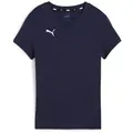 PUMA T-Shirt Puma Damen T-Shirt teamGOAL Casuals Tee Wmn 658617 blau L (40)
