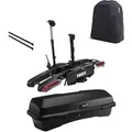 Thule Fahrradträger Epos 2 inkl. Heckbox Santu, Stautasche, Fatbike-Radgurte