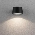Paulmann 94452 Outdoor 230V Wandleuchte Capea 5W IP65 3000K Alu Black