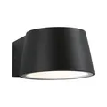 Paulmann LED Außen-Wandleuchte Capea schwarz 9,6 x 5,6 cm warmweiß  Wandleuchte